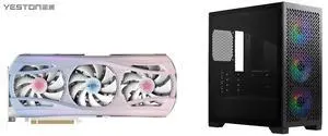 Yeston Atlantis Radeon RX 9070 XT 16G GDDR6 256bit 4nm Desktop computer PC Video Graphics Cards support PCI-Express 5.0 3*DP+1*HDMI-compatible ARGB graphics card Cooler Master Elite 302 Micro-ATX High Airflow Minimalist PC Case, 365mm GPU M Yeston Atlantis Radeon RX 9070 XT 16G GDDR6 256bit 4nm Desktop computer PC Video Graphics Cards support PCI-Express 5.0 3*DP+1*HDMI-compatible ARGB graphics card Cooler Master Elite 302 Micro-ATX High Airflow Minimalist PC Case, 365mm GPU M