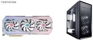 Yeston Atlantis Radeon RX 9070 XT 16G GDDR6 256bit 4nm Desktop computer PC Video Graphics Cards support PCI-Express 5.0 3*DP+1*HDMI-compatible ARGB graphics card Fractal Design Focus G Black ATX Mid Tower Computer Case