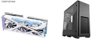 Yeston Sakura Nvidia GeForce RTX 5070 Graphics Card GDDR7 12G 192bit Gaming GPU PCI-Express 5.0 video cards Desktop computer PC video gaming graphics card Phanteks Enthoo Pro TG PH-ES614PTG_BK Integrated RGB Lighting Control Tempered Glass