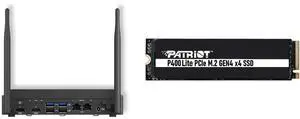 Mini-PC SSD Combo -  ASUS 90AS0021-M000T0 Bundle with  Patriot Memory P400LP2KGM28H