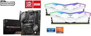 Motherboard Memory Combo -  MSI B650 GAMING PLUS WIFI Bundle with  Team Group FF4D516G6000HC38ADC01