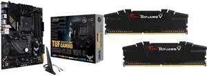 ASUS TUF GAMING B550-PLUS WIFI II AM4 + G.SKILL Ripjaws V Series DDR4 3200 32GB