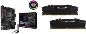 ASUS ROG STRIX B550-F GAMING WIFI II AM4 + G.SKILL Ripjaws V Series DDR4 3200 32GB
