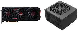 PowerColor RED DEVIL Radeon RX 9070 XT 16GB 256-Bit GDDR6 PCI Express 5.0 Graphics Card RX9070XT 16G-E/OC Super Flower Combat DB 750W ATX 3.1, 80+ Bronze, 5 Years Warranty, Flexible Flat Cables, Fixed Cable Power Supply, SF-750C12DB, Black PowerColor RED DEVIL Radeon RX 9070 XT 16GB 256-Bit GDDR6 PCI Express 5.0 Graphics Card RX9070XT 16G-E/OC Super Flower Combat DB 750W ATX 3.1, 80+ Bronze, 5 Years Warranty, Flexible Flat Cables, Fixed Cable Power Supply, SF-750C12DB, Black