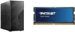 ASRock DESKMINI X600W/ USB4 Black Barebone System Patriot Core Series 32GB 262-Pin DDR5 SO-DIMM DDR5 5600 (PC5 44800) Laptop Memory Model PSC532G5602HS ASRock DESKMINI X600W/ USB4 Black Barebone System Patriot Core Series 32GB 262-Pin DDR5 SO-DIMM DDR5 5600 (PC5 44800) Laptop Memory Model PSC532G5602HS