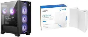 MSI Gaming Desktop PC Aegis Z2 C8NVP-1656US AMD Ryzen 7 8700F 32GB DDR5 1TB NVMe SSD GeForce RTX 5070 Windows 11 Home MSI Roamii BE Lite Mesh System - 2 Pack (WiFi 7, BE 5000, Up to 5,800 sq.ft. of Coverage, Supporting 120+ Devices, 2.5Gbps MSI Gaming Desktop PC Aegis Z2 C8NVP-1656US AMD Ryzen 7 8700F 32GB DDR5 1TB NVMe SSD GeForce RTX 5070 Windows 11 Home MSI Roamii BE Lite Mesh System - 2 Pack (WiFi 7, BE 5000, Up to 5,800 sq.ft. of Coverage, Supporting 120+ Devices, 2.5Gbps