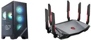 MSI Gaming Desktop PC Codex Z2 A8NVL-484US AMD Ryzen 7 8700F 16GB DDR5 2TB NVMe SSD GeForce RTX 5060 Windows 11 Home MSI RadiX AXE6600 WiFi 6E Tri-Band Gaming Router support 2.5GHz/5GHz/6GHz, AI QoS support MSI Gaming Desktop PC Codex Z2 A8NVL-484US AMD Ryzen 7 8700F 16GB DDR5 2TB NVMe SSD GeForce RTX 5060 Windows 11 Home MSI RadiX AXE6600 WiFi 6E Tri-Band Gaming Router support 2.5GHz/5GHz/6GHz, AI QoS support