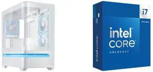 ASUS Prime AP202 ARGB White mATX case with fully tempered curved glass, supports graphics cards up to 420mm long, 360mm long radiators, easy-detach rail, patented slot vent, built-in three ARGB fans Intel Core i7-14700K - Core i7 14th Gen 2 ASUS Prime AP202 ARGB White mATX case with fully tempered curved glass, supports graphics cards up to 420mm long, 360mm long radiators, easy-detach rail, patented slot vent, built-in three ARGB fans Intel Core i7-14700K - Core i7 14th Gen 2