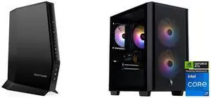 Netgear Nighthawk DOCSIS 3.1 AX2700 Two-in-One Cable Modem + WiFi Router, 2.7Gbps, CAX30S-100NAS, 90-Day of Netgear Armor Included Acer Nitro 60 N60-640-UR26 Desktop, Intel Core i7-14700F 20-Core Processor (Up to 5.4 GHz), NVIDIA GeForce RT Netgear Nighthawk DOCSIS 3.1 AX2700 Two-in-One Cable Modem + WiFi Router, 2.7Gbps, CAX30S-100NAS, 90-Day of Netgear Armor Included Acer Nitro 60 N60-640-UR26 Desktop, Intel Core i7-14700F 20-Core Processor (Up to 5.4 GHz), NVIDIA GeForce RT