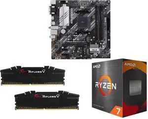 Motherboard Memory CPU Combo - ASUS PRIME B550M-A WIFI II Bundle with G.SKILL F4-3200C16D-16GVKB and AMD Ryzen 7 5800XT Motherboard Memory CPU Combo - ASUS PRIME B550M-A WIFI II Bundle with G.SKILL F4-3200C16D-16GVKB and AMD Ryzen 7 5800XT
