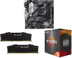 Motherboard Memory CPU Combo - ASUS PRIME B550M-A WIFI II Bundle with G.SKILL F4-3200C16D-16GVKB and AMD Ryzen 9 5900XT Motherboard Memory CPU Combo - ASUS PRIME B550M-A WIFI II Bundle with G.SKILL F4-3200C16D-16GVKB and AMD Ryzen 9 5900XT