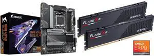 Motherboard Memory Combo - GIGABYTE B650 AORUS ELITE AX V2 Bundle with G.SKILL F5-6000J3038F8GH2-FX5 Motherboard Memory Combo - GIGABYTE B650 AORUS ELITE AX V2 Bundle with G.SKILL F5-6000J3038F8GH2-FX5