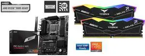 Motherboard Memory Combo - MSI PRO B650-S WIFI Bundle with Team Group FF3D516G6000HC38ADC01 Motherboard Memory Combo - MSI PRO B650-S WIFI Bundle with Team Group FF3D516G6000HC38ADC01