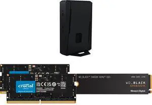 ASUS NUC 15 Performance Barebone Kit Mini PC with Intel Core Ultra 9 (Series 2), NVIDIA GeForce RTX 5070 Mobile GPU, Dual channel DDR5 RAM, Dual Storage Design, Thunderbolt 4 Crucial 32GB (2 x 16GB) 262-Pin DDR5 SO-DIMM DDR5 5600 Laptop Mem ASUS NUC 15 Performance Barebone Kit Mini PC with Intel Core Ultra 9 (Series 2), NVIDIA GeForce RTX 5070 Mobile GPU, Dual channel DDR5 RAM, Dual Storage Design, Thunderbolt 4 Crucial 32GB (2 x 16GB) 262-Pin DDR5 SO-DIMM DDR5 5600 Laptop Mem