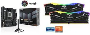 Motherboard Memory Combo - ASUS TUF GAMING B850M-E WIFI Bundle with Team Group FF3D516G6000HC38ADC01 Motherboard Memory Combo - ASUS TUF GAMING B850M-E WIFI Bundle with Team Group FF3D516G6000HC38ADC01