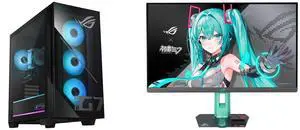 ASUS ROG G700 (2025) Gaming Desktop PC, Intel Core Ultra 7 265F Processor, NVIDIA GeForce RTX 5060Ti, 1TB M.2 NVMe PCIe 4 SSD, 32GB DDR5 RAM, Windows 11 Home, G700TF-AS766Ti ASUS ROG Strix 27" QHD 2K 1440P 260Hz IPS with AMD FreeSync Premiu ASUS ROG G700 (2025) Gaming Desktop PC, Intel Core Ultra 7 265F Processor, NVIDIA GeForce RTX 5060Ti, 1TB M.2 NVMe PCIe 4 SSD, 32GB DDR5 RAM, Windows 11 Home, G700TF-AS766Ti ASUS ROG Strix 27" QHD 2K 1440P 260Hz IPS with AMD FreeSync Premiu