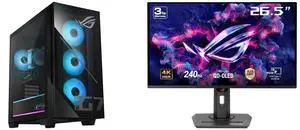 ASUS ROG G700 (2025) Gaming Desktop PC, Intel Core Ultra 7 265F Processor, NVIDIA GeForce RTX 5060Ti, 1TB M.2 NVMe PCIe 4 SSD, 32GB DDR5 RAM, Windows 11 Home, G700TF-AS766Ti ASUS ROG Strix 27" UHD 4K 240Hz FreeSync Premium Pro & G-Sync comp ASUS ROG G700 (2025) Gaming Desktop PC, Intel Core Ultra 7 265F Processor, NVIDIA GeForce RTX 5060Ti, 1TB M.2 NVMe PCIe 4 SSD, 32GB DDR5 RAM, Windows 11 Home, G700TF-AS766Ti ASUS ROG Strix 27" UHD 4K 240Hz FreeSync Premium Pro & G-Sync comp