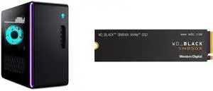 Alienware Aurora Gaming Desktop ACT1250 - Intel Core Ultra 7 265F, 32GB DDR5 RAM, 1TB SSD, NVIDIA GeForce RTX 5070, 1000W Platinum Rated PSU, Windows 11 Home, Clear Panel - Black WD_BLACK 1TB SN850X NVMe Internal Gaming SSD Solid State Driv Alienware Aurora Gaming Desktop ACT1250 - Intel Core Ultra 7 265F, 32GB DDR5 RAM, 1TB SSD, NVIDIA GeForce RTX 5070, 1000W Platinum Rated PSU, Windows 11 Home, Clear Panel - Black WD_BLACK 1TB SN850X NVMe Internal Gaming SSD Solid State Driv