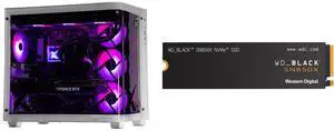 Xidax X-6 Series AMD Ryzen 7 9800X3D (4.7GHz, up to 5.2GHz) , GeForce RTX 5070Ti 16GB, 2TB NVMe M.2 SSD, 32GB (2x16GB) RAM, Window 11 Home Onami White Gaming Desktop - Assembled & Serviced in Utah WD_BLACK 1TB SN850X NVMe Internal Gaming SS Xidax X-6 Series AMD Ryzen 7 9800X3D (4.7GHz, up to 5.2GHz) , GeForce RTX 5070Ti 16GB, 2TB NVMe M.2 SSD, 32GB (2x16GB) RAM, Window 11 Home Onami White Gaming Desktop - Assembled & Serviced in Utah WD_BLACK 1TB SN850X NVMe Internal Gaming SS