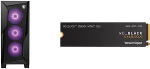 MSI Gaming Desktop PC Codex R2 B14NVL5-449US Intel Core i5-14400F 32GB DDR5 2TB SSD GeForce RTX 5060 Windows 11 Home WD_BLACK 2TB SN850X NVMe Internal Gaming SSD Solid State Drive - Gen4 PCIe, M.2 2280, Up to 7,300 MB/s - WDS200T2X0E MSI Gaming Desktop PC Codex R2 B14NVL5-449US Intel Core i5-14400F 32GB DDR5 2TB SSD GeForce RTX 5060 Windows 11 Home WD_BLACK 2TB SN850X NVMe Internal Gaming SSD Solid State Drive - Gen4 PCIe, M.2 2280, Up to 7,300 MB/s - WDS200T2X0E