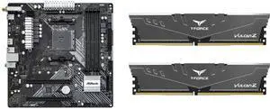 Motherboard Memory Combo - ASRock B450M/AC R2.0 Bundle with Team Group TLZGD416G3600HC18JDC01 Motherboard Memory Combo - ASRock B450M/AC R2.0 Bundle with Team Group TLZGD416G3600HC18JDC01