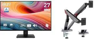 MSI 27" Full HD 120Hz IPS with Adaptive Sync 1ms HDR Ready Computer Monitor with phone accessory slot stand PRO MP271A E2 MSI MPG MT161DR - Premium RGB Dual Monitor Stand Arms, 17-38" Support, VESA Compatible, Adjustable Spring Assisted Mou MSI 27" Full HD 120Hz IPS with Adaptive Sync 1ms HDR Ready Computer Monitor with phone accessory slot stand PRO MP271A E2 MSI MPG MT161DR - Premium RGB Dual Monitor Stand Arms, 17-38" Support, VESA Compatible, Adjustable Spring Assisted Mou