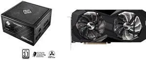 ASRock SL-650G 650W Power Supply ASRock Challenger Radeon RX 7600 Graphics Card RX7600 CL 8GO ASRock SL-650G 650W Power Supply ASRock Challenger Radeon RX 7600 Graphics Card RX7600 CL 8GO