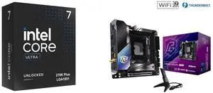 CPU Motherboard Combo - Intel Core Ultra 7 270K Plus with ASRock Z890I Nova WiFi CPU Motherboard Combo - Intel Core Ultra 7 270K Plus with ASRock Z890I Nova WiFi