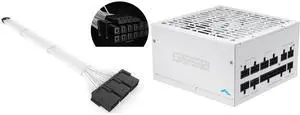 SAMA PCI-E 5.0 GPU PSU Cable 12+4pin to 3×8PIN 12VHPWR Sleeved Extension Cable Plug Connector 340mm 16AWG Power Supply Cable for RTX 3090Ti 4070 4080 White and SAMA G650W ATX 3.1 Power Supply, 650W,Cybenetics Gold Standards, PCIe 5.1 Ready, Full Modular, Japanese Capacitors, FDB Fan, White Version SAMA PCI-E 5.0 GPU PSU Cable 12+4pin to 3×8PIN 12VHPWR Sleeved Extension Cable Plug Connector 340mm 16AWG Power Supply Cable for RTX 3090Ti 4070 4080 White and SAMA G650W ATX 3.1 Power Supply, 650W,Cybenetics Gold Standards, PCIe 5.1 Ready, Full Modular, Japanese Capacitors, FDB Fan, White Version