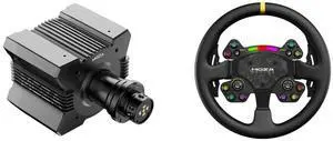 MOZA R9 V3 Direct Drive Wheel Base MOZA RS V2 Steering Wheel MOZA R9 V3 Direct Drive Wheel Base MOZA RS V2 Steering Wheel