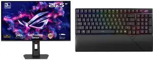Monitor Gaming Keyboard Combo - ASUS XG27AQDMES Bundle with ASUS X902 SCOPE II 96 RX WL/BLK/RXRD/CA/ABS Monitor Gaming Keyboard Combo - ASUS XG27AQDMES Bundle with ASUS X902 SCOPE II 96 RX WL/BLK/RXRD/CA/ABS