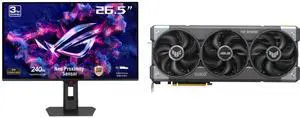 Monitor GPU Combo - ASUS XG27AQDMES Bundle with ASUS TUF-RTX5080-O16G-GAMING Monitor GPU Combo - ASUS XG27AQDMES Bundle with ASUS TUF-RTX5080-O16G-GAMING