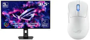 Monitor Gaming Mouse Combo - ASUS XG32UCWMG Bundle with ASUS 90MP03N0-BMAA10 Monitor Gaming Mouse Combo - ASUS XG32UCWMG Bundle with ASUS 90MP03N0-BMAA10