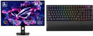 Monitor Gaming Keyboard Combo - ASUS XG32UCWMG Bundle with ASUS X902 SCOPE II 96 RX WL/BLK/RXRD/CA/ABS Monitor Gaming Keyboard Combo - ASUS XG32UCWMG Bundle with ASUS X902 SCOPE II 96 RX WL/BLK/RXRD/CA/ABS