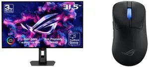 Monitor Gaming Mouse Combo - ASUS XG32UCWMG Bundle with ASUS 90MP03N0-BMAA00 Monitor Gaming Mouse Combo - ASUS XG32UCWMG Bundle with ASUS 90MP03N0-BMAA00