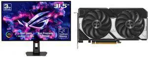 Monitor GPU Combo - ASUS XG32UCWMG Bundle with ASUS DUAL-RTX5060-O8G Monitor GPU Combo - ASUS XG32UCWMG Bundle with ASUS DUAL-RTX5060-O8G