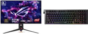 Monitor Gaming Keyboard Combo - ASUS PG32UCDM3 Bundle with ASUS X903 STRIX MORPH 96/NW2/CA/ADS Monitor Gaming Keyboard Combo - ASUS PG32UCDM3 Bundle with ASUS X903 STRIX MORPH 96/NW2/CA/ADS