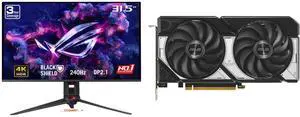 Monitor GPU Combo - ASUS PG32UCDM3 Bundle with ASUS DUAL-RTX5060-O8G Monitor GPU Combo - ASUS PG32UCDM3 Bundle with ASUS DUAL-RTX5060-O8G