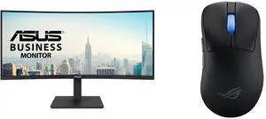 Monitor Gaming Mouse Combo - ASUS VA34VCPSR Bundle with ASUS 90MP03N0-BMAA00 Monitor Gaming Mouse Combo - ASUS VA34VCPSR Bundle with ASUS 90MP03N0-BMAA00