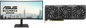 Monitor GPU Combo - ASUS VA34VCPSR Bundle with ASUS PRIME-RTX5070-12G Monitor GPU Combo - ASUS VA34VCPSR Bundle with ASUS PRIME-RTX5070-12G