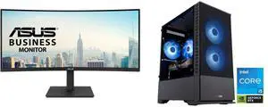 Monitor Desktop Combo - ASUS VA34VCPSR Bundle with ABS CA14400F50605 Monitor Desktop Combo - ASUS VA34VCPSR Bundle with ABS CA14400F50605