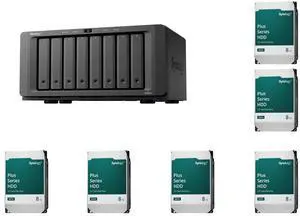 Synology 8-bay DiskStation DS1825+ (Diskless) 8 x Synology HAT3320 8TB Plus Series SATA HDD 3.5" Synology 8-bay DiskStation DS1825+ (Diskless) 8 x Synology HAT3320 8TB Plus Series SATA HDD 3.5"