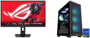 ASUS ROG STRIX 27" QHD 360Hz to 25" Full HD IPS AMD FreeSync & G-Sync HDR400 Stand XG27AQNGV ABS Stratos Aqua Gaming PC - Windows 11 - Intel i9-14900KF - RTX 5070 Ti 16GB - DLSS 4 - 32GB DDR5 6400 - 2TB M.2 SSD ASUS ROG STRIX 27" QHD 360Hz to 25" Full HD IPS AMD FreeSync & G-Sync HDR400 Stand XG27AQNGV ABS Stratos Aqua Gaming PC - Windows 11 - Intel i9-14900KF - RTX 5070 Ti 16GB - DLSS 4 - 32GB DDR5 6400 - 2TB M.2 SSD