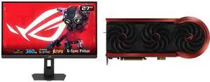 ASUS ROG STRIX 27" QHD 360Hz to 25" Full HD IPS, FreeSync & G-Sync, HDR400, Adjustable Stand XG27AQNGV + ASUS Matrix GeForce RTX 5090 Graphics Card ROG-MATRIX-RTX5090-P32G-30TH ASUS ROG STRIX 27" QHD 360Hz to 25" Full HD IPS, FreeSync & G-Sync, HDR400, Adjustable Stand XG27AQNGV + ASUS Matrix GeForce RTX 5090 Graphics Card ROG-MATRIX-RTX5090-P32G-30TH