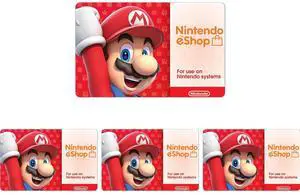 4 x Nintendo eShop $50 Gift Card (Email Delivery) 4 x Nintendo eShop $50 Gift Card (Email Delivery)