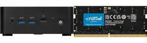 MSI Cubi NUC AI 1UMG-025BUS Black Mini PC Crucial 16GB 262-Pin DDR5 SO-DIMM DDR5 5600 Laptop Memory Model CT16G56C46S5 MSI Cubi NUC AI 1UMG-025BUS Black Mini PC Crucial 16GB 262-Pin DDR5 SO-DIMM DDR5 5600 Laptop Memory Model CT16G56C46S5