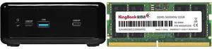 ASRock Industrial NUC BOX-1340P/D5 Black Barebone Systems - Mini-PC (13th Gen Intel CPU, support Quad display, USB 4) Kingbank 32GB 262-Pin DDR5 SO-DIMM DDR5 5600 (PC5 44800) Laptop Memory Model KBN32G5600 ASRock Industrial NUC BOX-1340P/D5 Black Barebone Systems - Mini-PC (13th Gen Intel CPU, support Quad display, USB 4) Kingbank 32GB 262-Pin DDR5 SO-DIMM DDR5 5600 (PC5 44800) Laptop Memory Model KBN32G5600