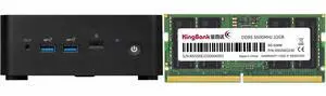 MSI Cubi NUC AI 1UMG-025BUS Black Mini PC Kingbank 32GB 262-Pin DDR5 SO-DIMM DDR5 5600 (PC5 44800) Laptop Memory Model KBN32G5600 MSI Cubi NUC AI 1UMG-025BUS Black Mini PC Kingbank 32GB 262-Pin DDR5 SO-DIMM DDR5 5600 (PC5 44800) Laptop Memory Model KBN32G5600