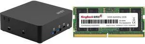 MSI Cubi NUC AI 1UMG-023BUS Black Mini PC Kingbank 32GB 262-Pin DDR5 SO-DIMM DDR5 5600 (PC5 44800) Laptop Memory Model KBN32G5600 MSI Cubi NUC AI 1UMG-023BUS Black Mini PC Kingbank 32GB 262-Pin DDR5 SO-DIMM DDR5 5600 (PC5 44800) Laptop Memory Model KBN32G5600