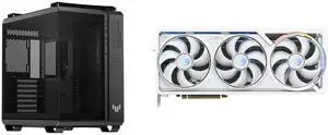 ASUS TUF Gaming GT502 Horizon ATX Mid-Tower Case (panoramic design, dual-chamber, tool-free panels, USB 10 Gbps Type-C) ASUS ROG Astral GeForce RTX 5080 Graphics Card ROG-ASTRAL-RTX5080-O16G-WHITE ASUS TUF Gaming GT502 Horizon ATX Mid-Tower Case (panoramic design, dual-chamber, tool-free panels, USB 10 Gbps Type-C) ASUS ROG Astral GeForce RTX 5080 Graphics Card ROG-ASTRAL-RTX5080-O16G-WHITE